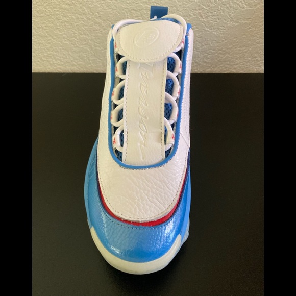 🎄New Allen Iverson Legacy Blue Basketball Athletic Shoes CN8405 Authentic - Picture 8 of 16